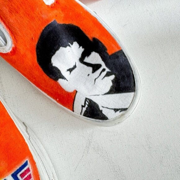 Vans Top Gun Tom Cruise Print Slip on Sneakers 8.5 - Picture 6 of 10